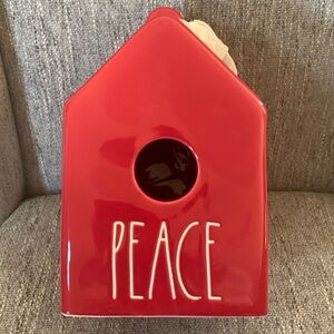 Rae Dunn PEACE birdhouse